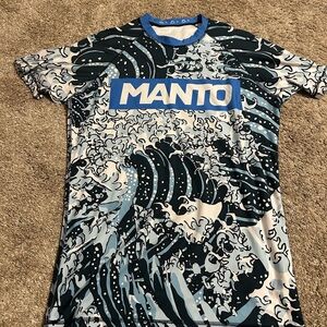 MANTO Wave BJJ Rashguard